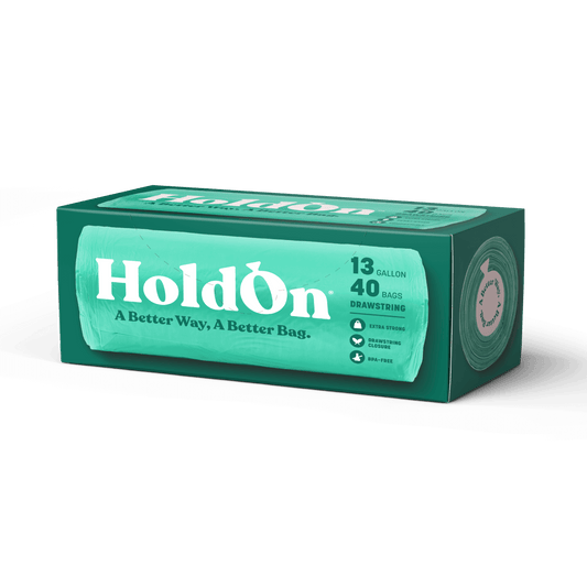 HoldOn Compostable Tall Kitchen Trash Bags
